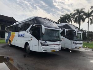 Naik Bus Damri buat Mudik Lebaran Diskon 10% Naik Bus Damri buat Mudik Lebaran Diskon 10%