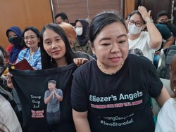Eliezers Angels Penuhi Ruangan PN Jaksel Jelang Sidang Tuntutan Eliezer