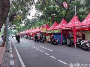 Mengintip Suasana Terkini Jalan Belakang GI yang Dulu Dipadati PKL dan Parkir Liar