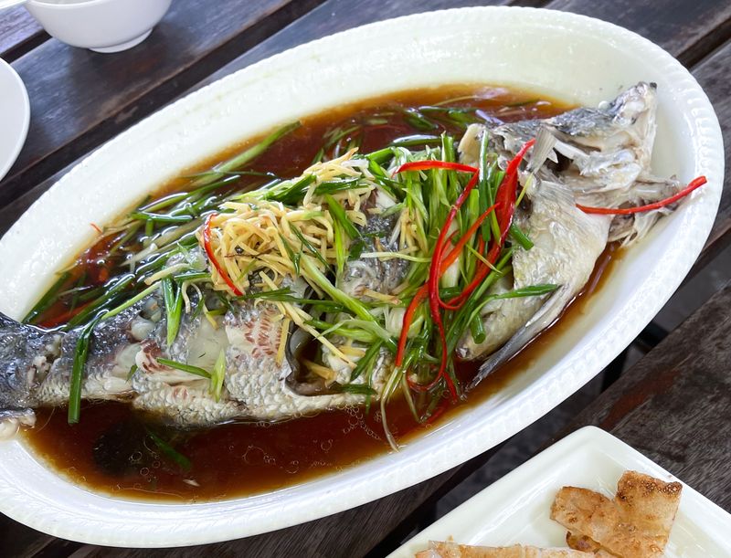 Resep Ikan Kakap Kukus Bumbu Soya