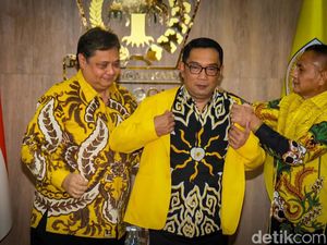 Golkar soal Kemungkinan RK Cawapres Dampingi Airlangga: Dia Tahu Diri
