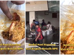 Jijik! Pria Ini Temukan Ulat Hidup Lauk Ayam Gorengnya