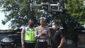 Awas Ketilang! Polda Jateng Uji Coba ETLE Pakai Drone
