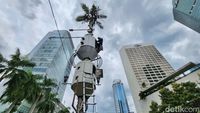 Biar Gaspol! Menara Penguat Sinyal Seluler Ganti Baterai