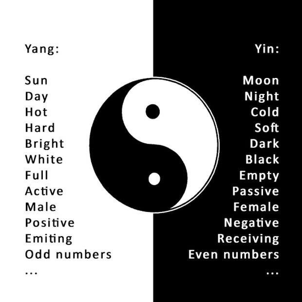 Filosofi Yin Yang/Foto: Pinterest/Laurent Langlais