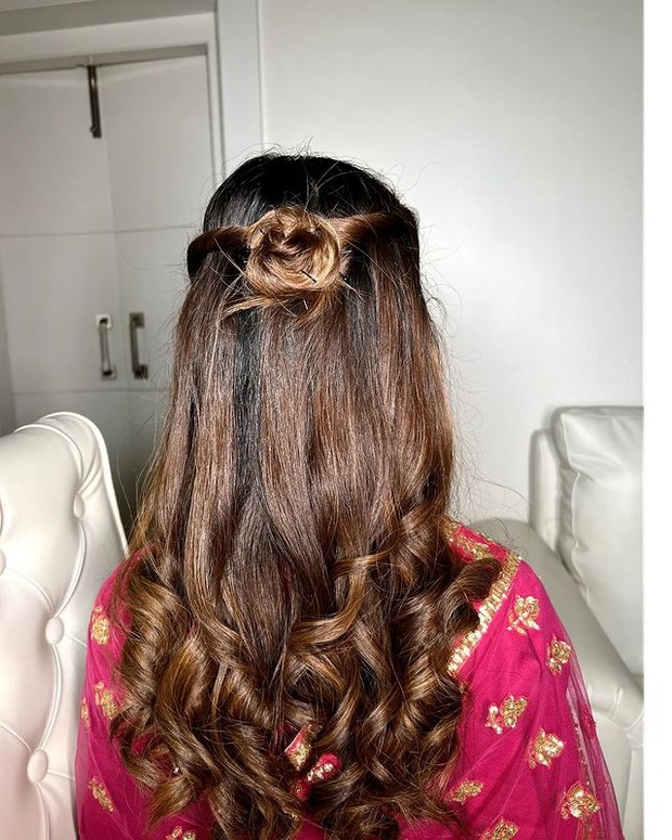 gaya rambut/Foto: instagram.com/styles.by.r.k Gaya rambut perayaan Chinese New Year