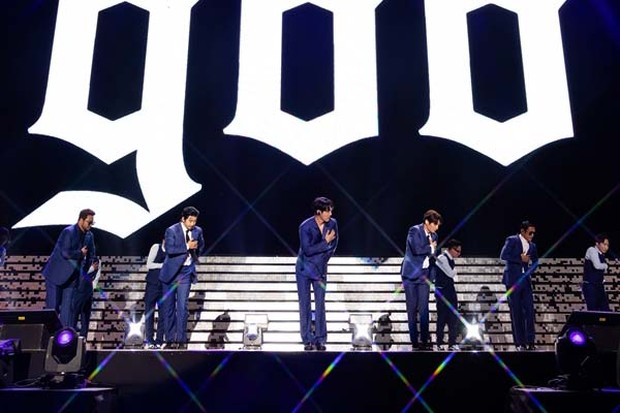 anggota G.O.D di Konser