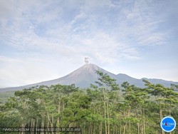 Gunung Semeru Kembali Erupsi, Tinggi Letusan Capai 1.000 Meter