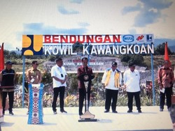 Jokowi Resmikan Bendungan Penahan Banjir Manado Rp 1,9 T