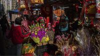 Semarak Pasar Bunga di Hong Kong Sambut Perayaan Imlek