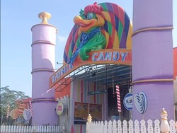 Seru-seruan di Wisata Dunia Candy Kediri Sambil Lihat Pembuatan Permen