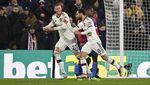 Momen Debut Striker Jangkung Wout Weghorst di MU