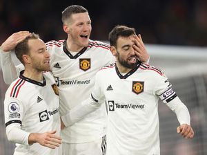 Momen Debut Striker Jangkung Wout Weghorst di MU