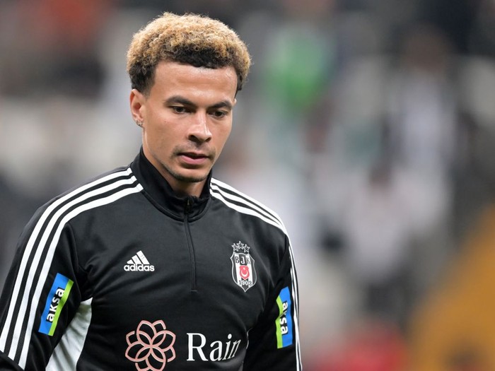 ISTANBUL - Dele Alli of Besiktas JK during the Turkish Super Lig match between Besiktas AS and Kasimpasa AS at Vodafone Park on January 7, 2023 in Istanbul, Turkey. AP | Dutch Height | GERRIT OF COLOGNE (Photo by ANP via Getty Images)