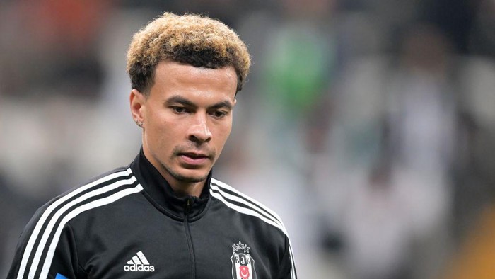 ISTANBUL - Dele Alli of Besiktas JK during the Turkish Super Lig match between Besiktas AS and Kasimpasa AS at Vodafone Park on January 7, 2023 in Istanbul, Turkey. AP | Dutch Height | GERRIT OF COLOGNE (Photo by ANP via Getty Images)