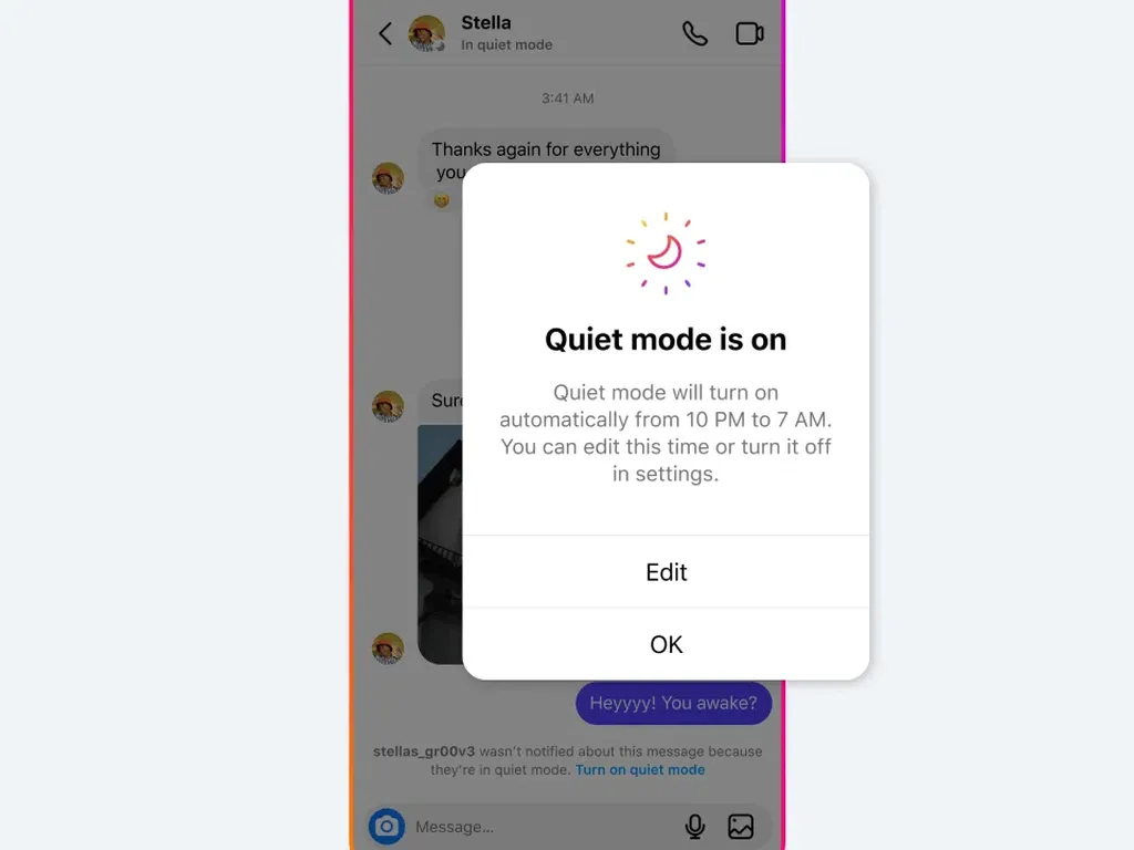 Instagram Rilis Fitur Quiet Mode, Pengguna Tak Diganggu Notifikasi