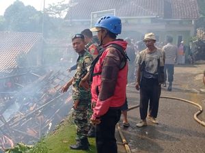 2 Rumah di Tasikmalaya Hangus Terbakar