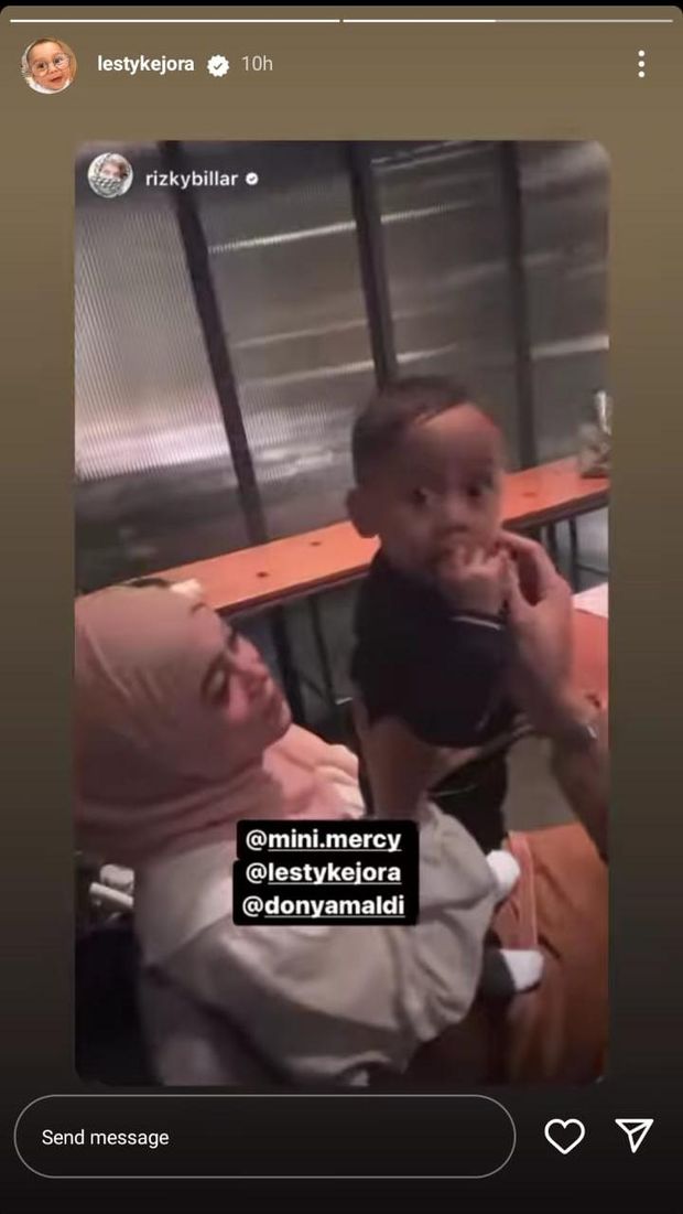 Lesti Kejora Rizky Billar makan malam sebelum datangi Polda Metro Jaya
