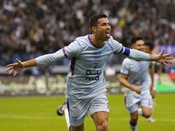 Ronaldo Antusias Sambut Semifinal Piala Super Arab Al Ittihad Vs Al Nassr