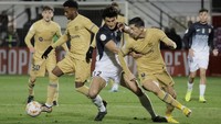 Ceuta vs Barcelona berlangsung di Alfonso Murube Stadium, Jumat (20/1/2023) dini hari WIB. Blaugrana mengambil kendali permainan sejak menit pertama.  