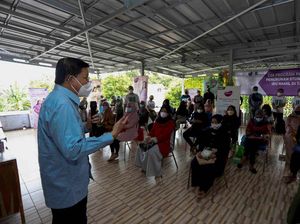 Para Ibu Hamil Ikuti Diskusi Mencegah Stunting