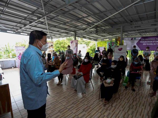 Para Ibu Hamil Ikuti Diskusi Mencegah Stunting