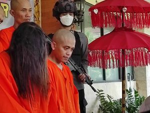 Polisi Tangkap Pasutri Pengedar Sabu di Denpasar