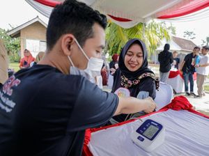 Relawan Ganjar Gelar Cek Kesehatan & Konsultasi Gratis di Lampung