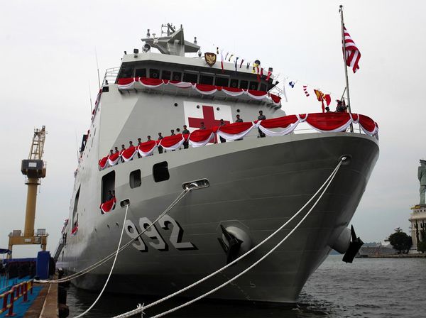 KRI dr Radjiman Wedyodiningrat-992 Perkuat TNI AL