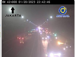 Tol Jakarta Arah Cikampek Macet di Sejumlah Titik Malam Ini