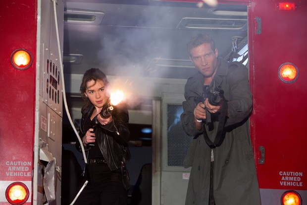 Adegan dalam Terminator Genesys /Foto: Melinda Sue Gordon/Paramount Pictures Adegan dalam Terminator Genesys