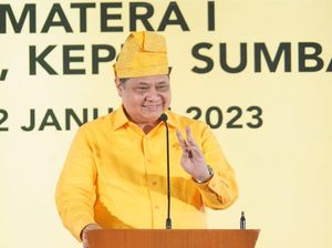Airlangga Buka Rakernas: Yang Berkoalisi ke Golkar Berada di Tengah