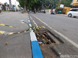 Kebangetan! Penutup Gorong-gorong di Kota Pasuruan Dicuri Maling