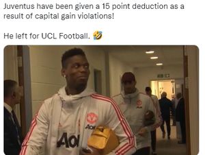 Deretan Meme Juventus Usai Dihukum Pengurangan 15 Poin