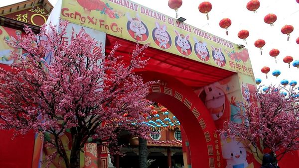 Menyambut Tahun Baru Imlek di Medan