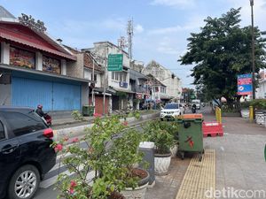 Potret Jalan Kunir Kota Tua Jakarta sudah Steril dari PKL
