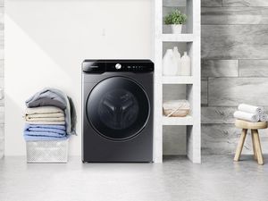 Samsung Rilis Mesin Cuci Kapasitas Besar Berfitur AI dan Terhubung ke HP