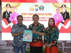 Sambut Kapolres Baru, Wakil Bupati Blitar Pesan Jaga Sinergitas