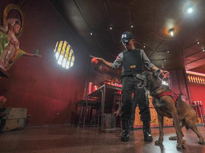 Polda Jambi Sterilisasi Klenteng dan Vihara Jelang Imlek