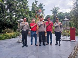 Polres Metro Depok Terjunkan Ratusan Personel Amankan Perayaan Imlek