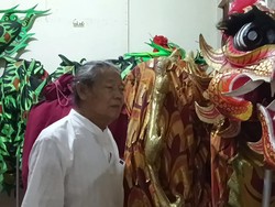 Parade Liong-Barongsai di Vihara Dharmayana Kuta, Jalur Ditutup 45 Menit