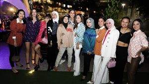 7 Foto Geng Cendol di Acara Olla Ramlan, Wulan Guritno Pamer Perut Rata