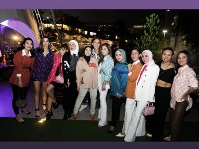 7 Foto Geng Cendol di Acara Olla Ramlan, Wulan Guritno Pamer Perut Rata
