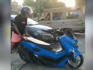 Tepok Jidat! Modifikasi NMax Ini Malah Bikin Repot Penggunanya