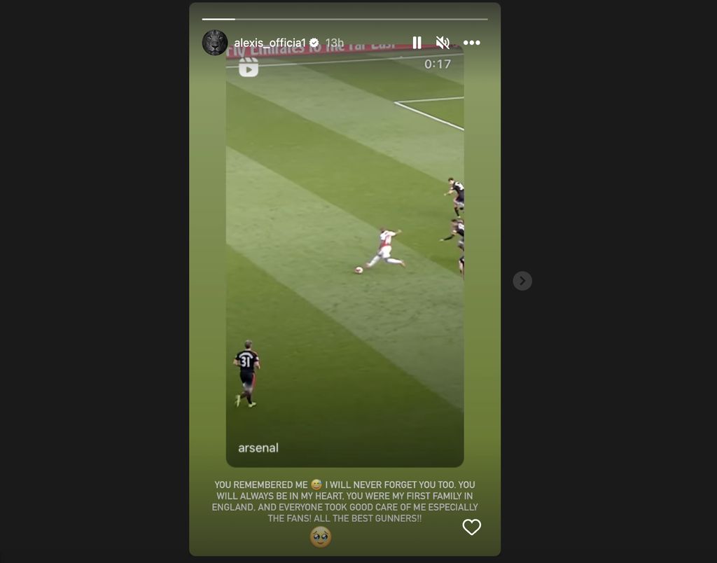 Alexis Sanchez vs MU