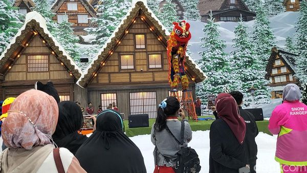 Barongsai on Ice, Atraksi di Suhu 8 Derajat Celsius