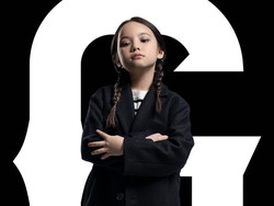Gempi Cosplay Jadi Wednesday Addams di Pesta Ulang Tahunnya ke-8