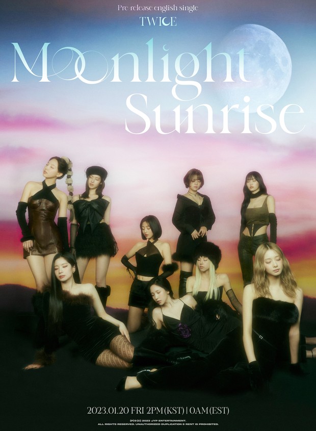 Group Teaser TWICE, Moonlight Sunrise / Foto : twitter.com/JYPETWICE