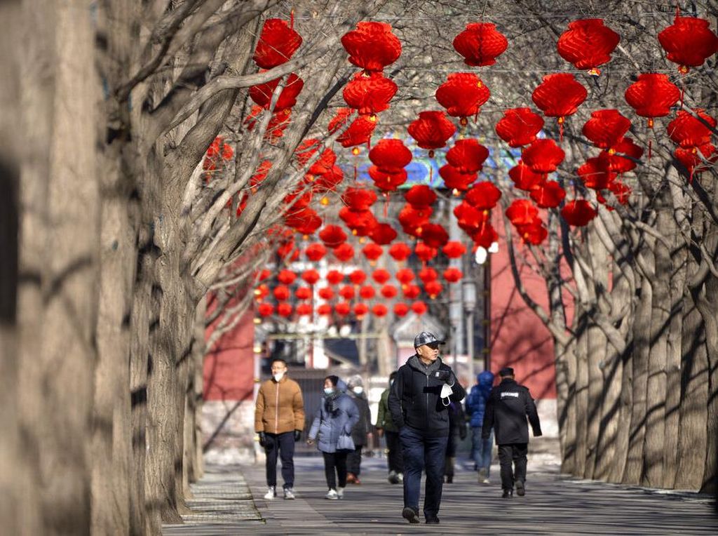Indahnya Taman di Beijing Berhias Nuansa Imlek Indahnya Taman di Beijing Berhias Nuansa Imlek