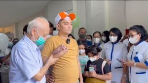 Momen Indra Bekti Pulang dari RS dan Berjalan Ala Paskibra